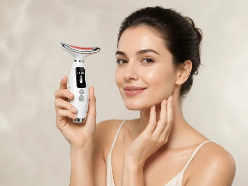 EMS Neck & Face Lifter – Appareil Raffermissant 7 Modes