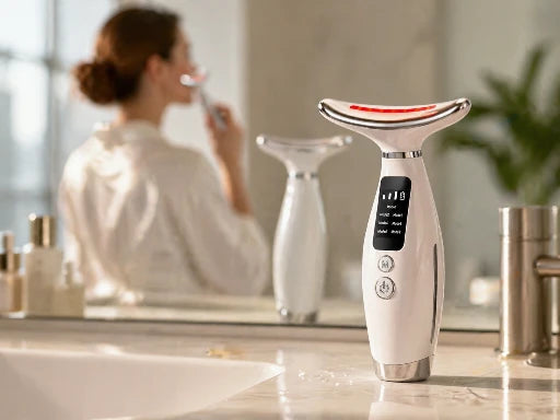 EMS Neck & Face Lifter – Appareil Raffermissant 7 Modes