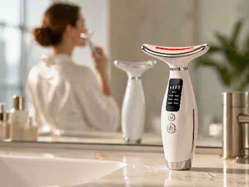 EMS Neck & Face Lifter – Appareil Raffermissant 7 Modes